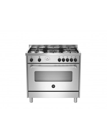 ΚΟΥΖΙΝΑ LA GERMANIA AMN96 5 G X T | ΦΟΥΡΝΟΣ ΑΕΡΙΟΥ ΜΕ ΑΕΡΑ ΚΑΙ ΓΚΡΙΛ ΗΛΕΚΤΡΙΚΟ 