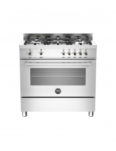 ΚΟΥΖΙΝΑ BERTAZZONI PRO90 5 GEV S X E | ΦΟΥΡΝΟΣ ΑΕΡΙΟΥ ΜΕ ΑΕΡΑ ΚΑΙ ΓΚΡΙΛ ΗΛΕΚΤΡΙΚΟ 