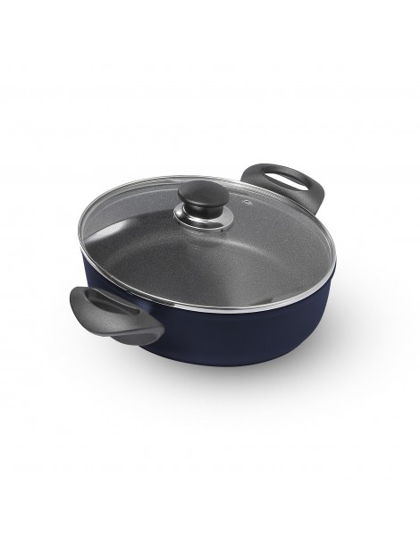 ΣΩΤΕΖΑ BALLARINI CPR42 | Σωτεζα 28εκ.+ καπακι | CAPRI GRANITIUM