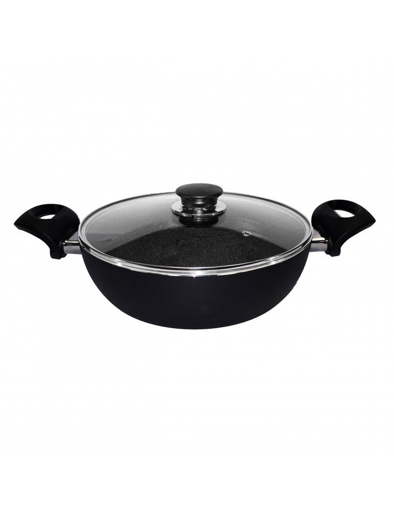 ΣΩΤΕΖΑ BALLARINI BLG32 | Σωτεζα Ø 28εκ. + καπακι | BOLOGNA GRANITIUM          