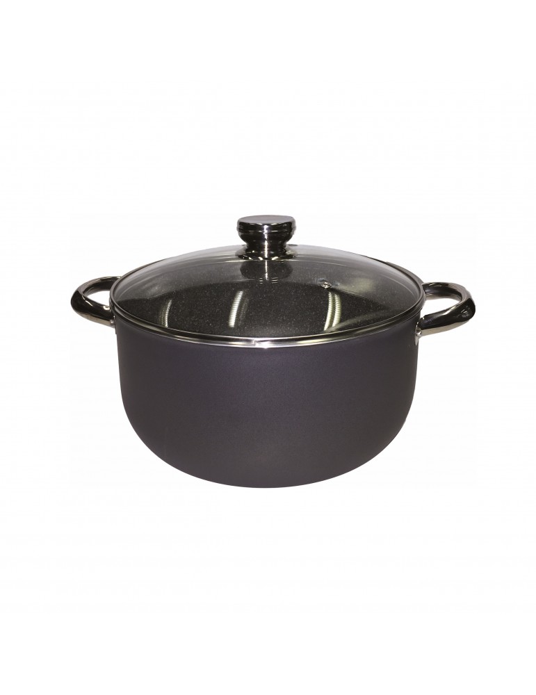 ΚΑΤΣΑΡΟΛΑ BALLARINI OVS3 | Κατσαρόλα βαθιά 28εκ.+ καπάκι | OVERSIZE GRANITIUM   