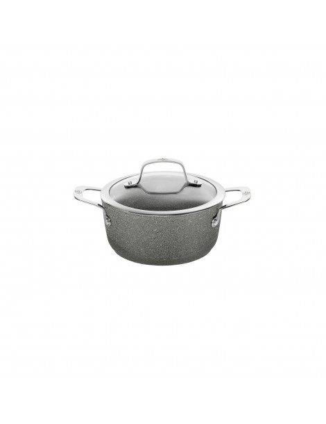 ΚΑΤΣΑΡΟΛΑ BALLARINI SG31 | Κατσαρόλα 16εκ. + καπάκι | SALINA GRANITIUM