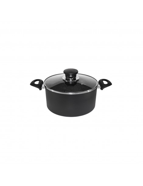 ΚΑΤΣΑΡΟΛΑ BALLARINI BLG71 | Κατσαρολα ρηχη Ø 16εκ. + καπακι | BOLOGNA GRANITIUM   