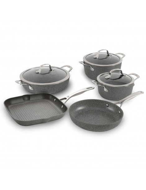 ΣΕΤ ΣΚΕΥΩΝ BALLARINI SG50 | Σετ 5 τεμαχιων SALINA GRANITIUM