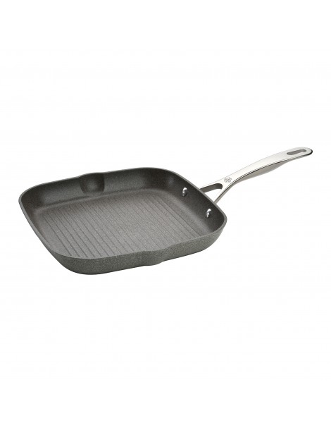 ΓΚΡΙΛΙΕΡΑ BALLARINI SG02 | Γκριλιέρα 28x28εκ. | SALINA GRANITIUM