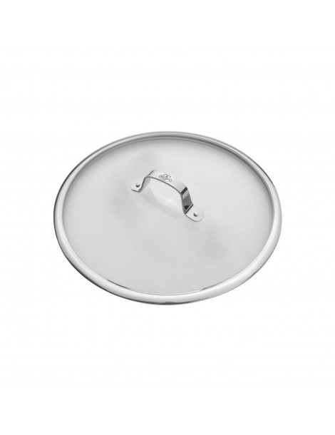 ΚΑΠΑΚΙ BALLARINI SG66 | Γυαλινο καπακι 28cm. με μεταλλικο χερουλι | SALINA